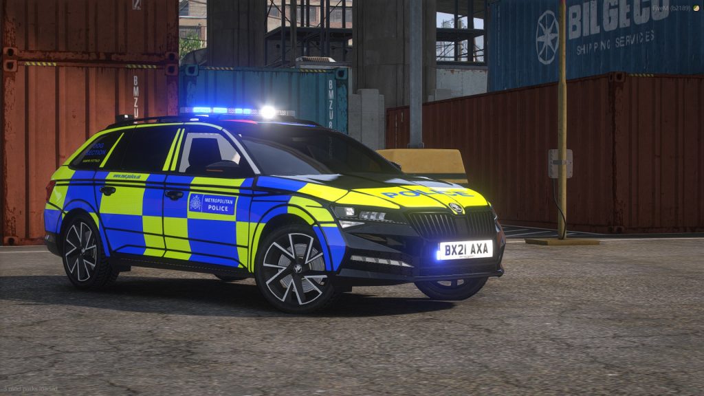 2021 Met Police Skoda Superb DSU Rellent