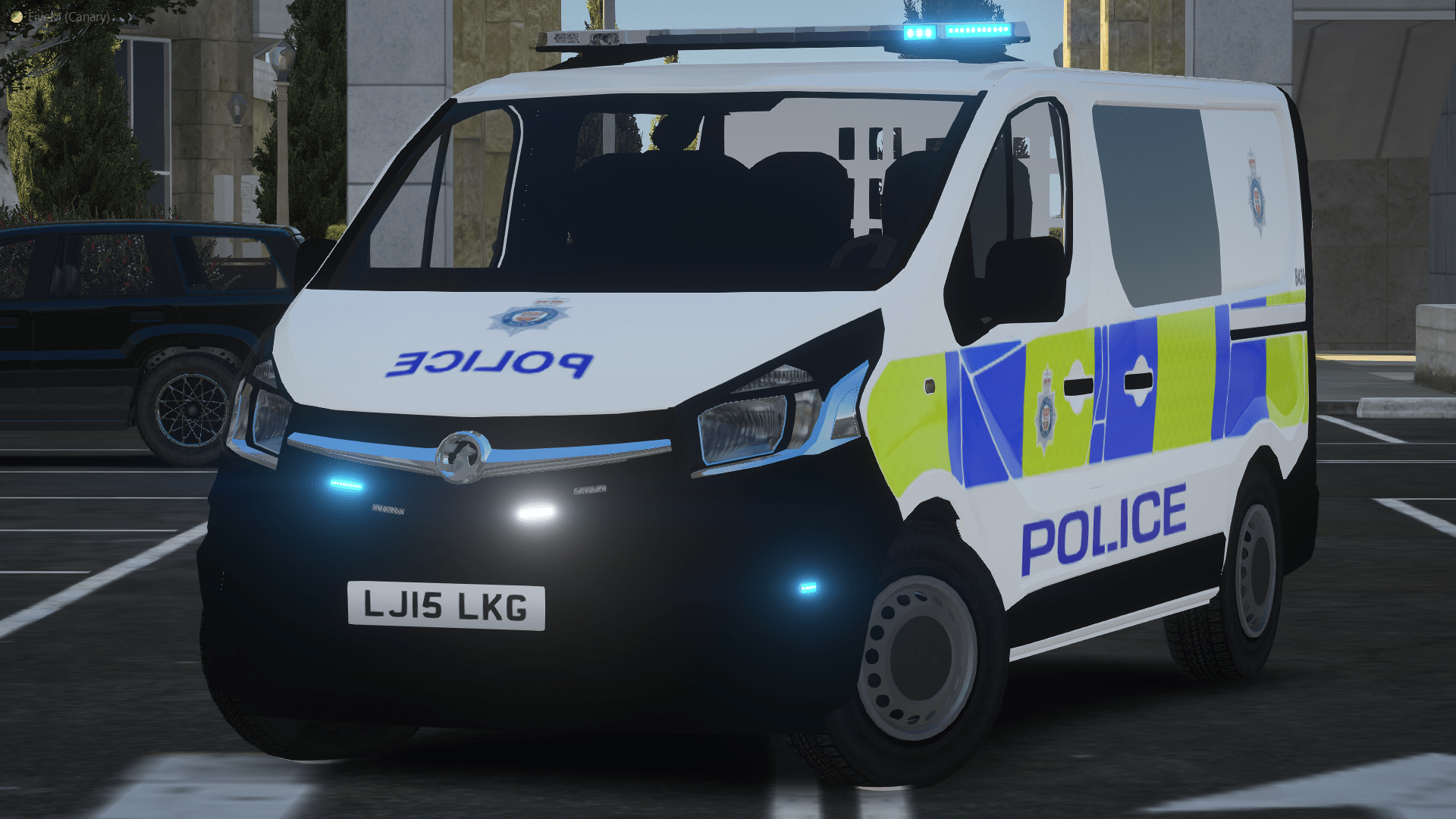 BTP Vauxhall Vivaro Cell Van
