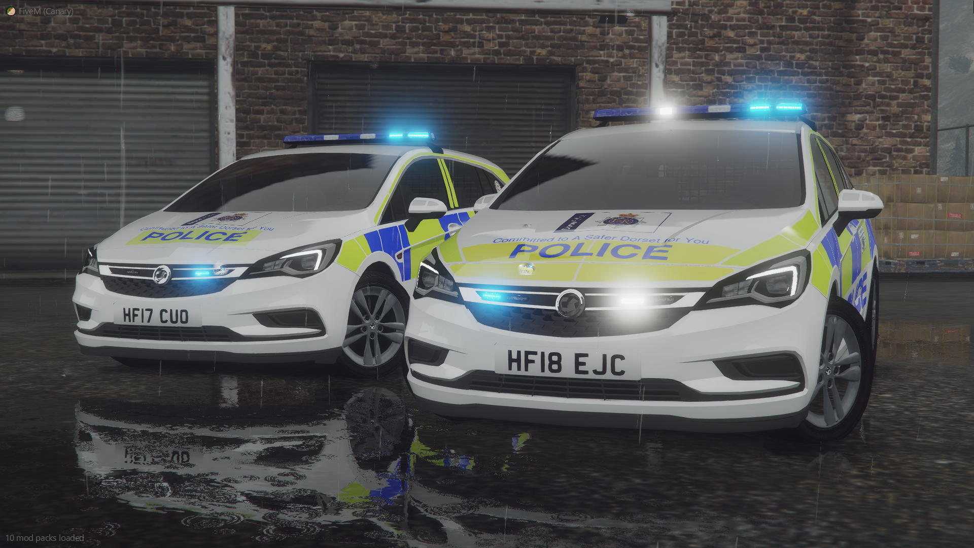 Dorset Police Vauxhall Astra Pack