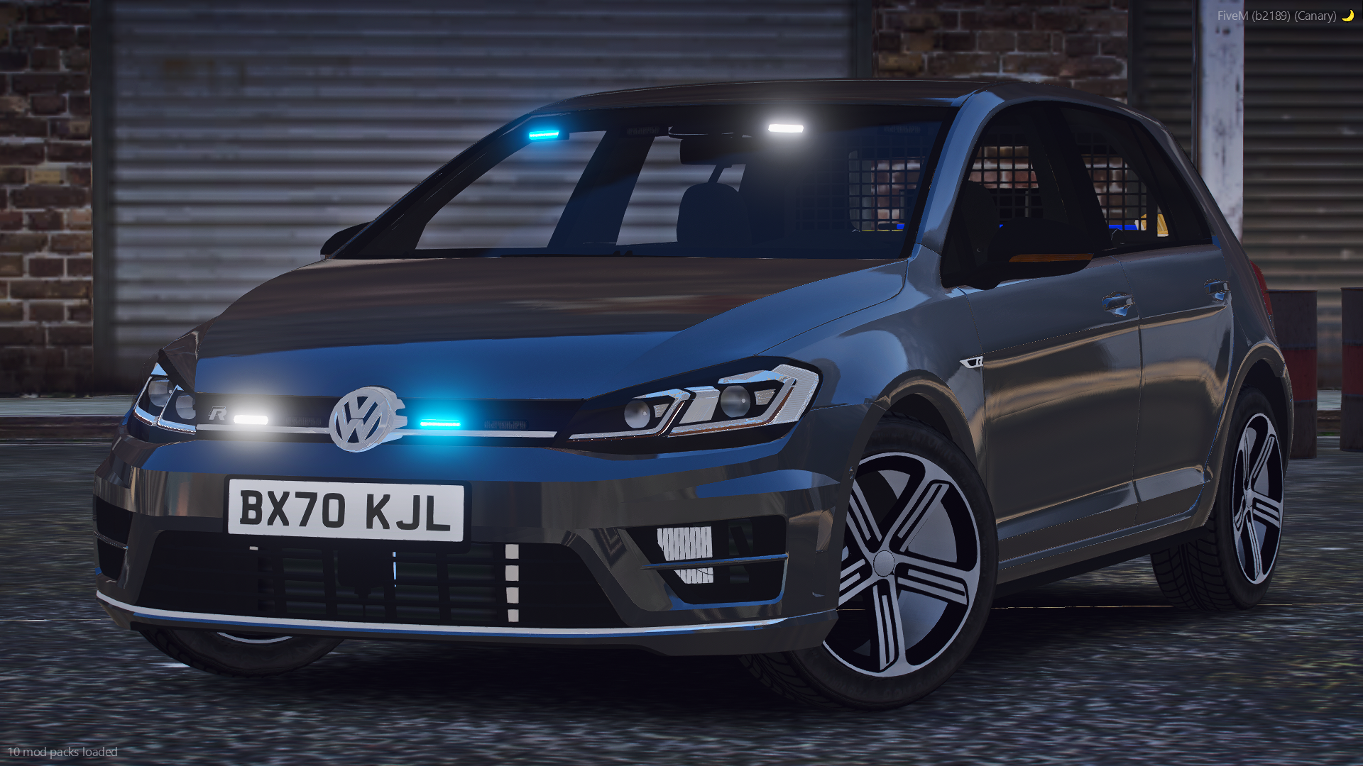 Unmarked Volkswagen Golf R