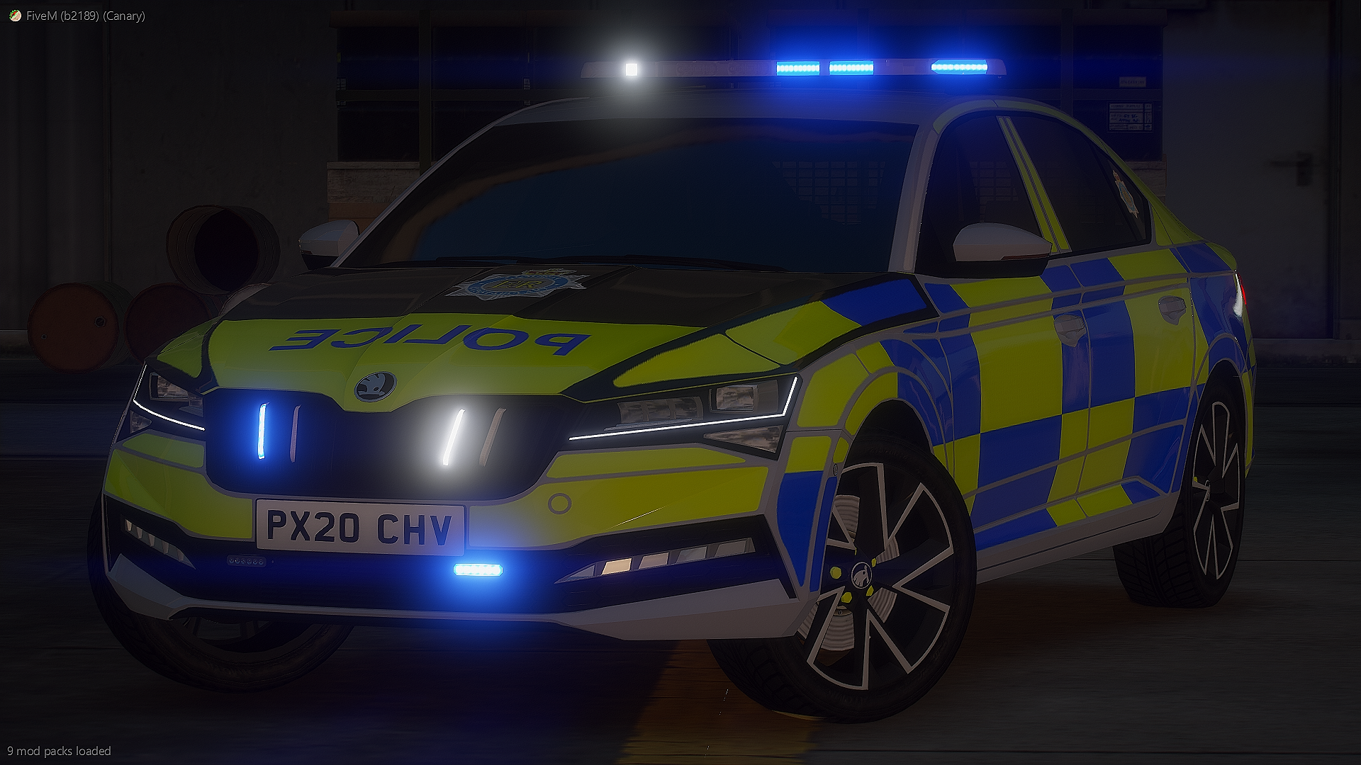 Cumbria Police Skoda Superb Saloon
