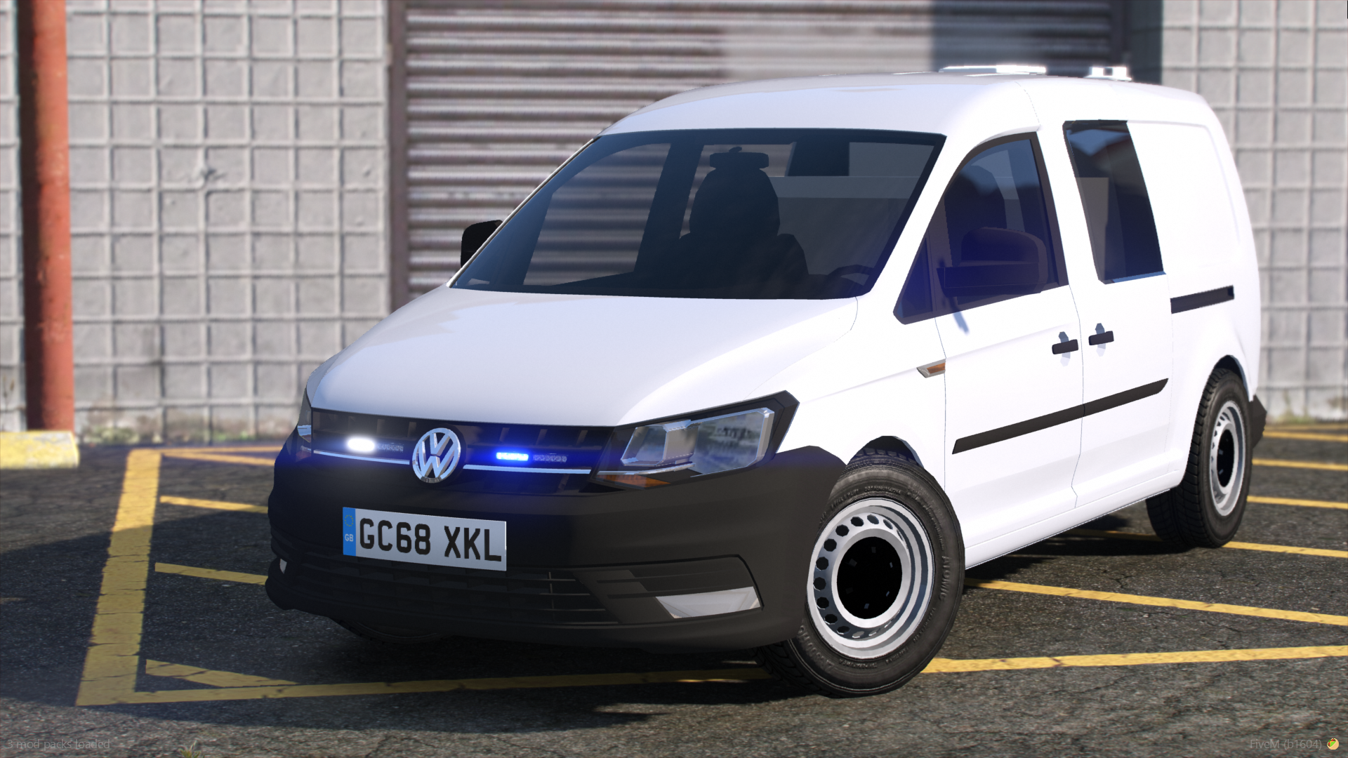 2018 Volkswagen Caddy Dog Unit Unmarked