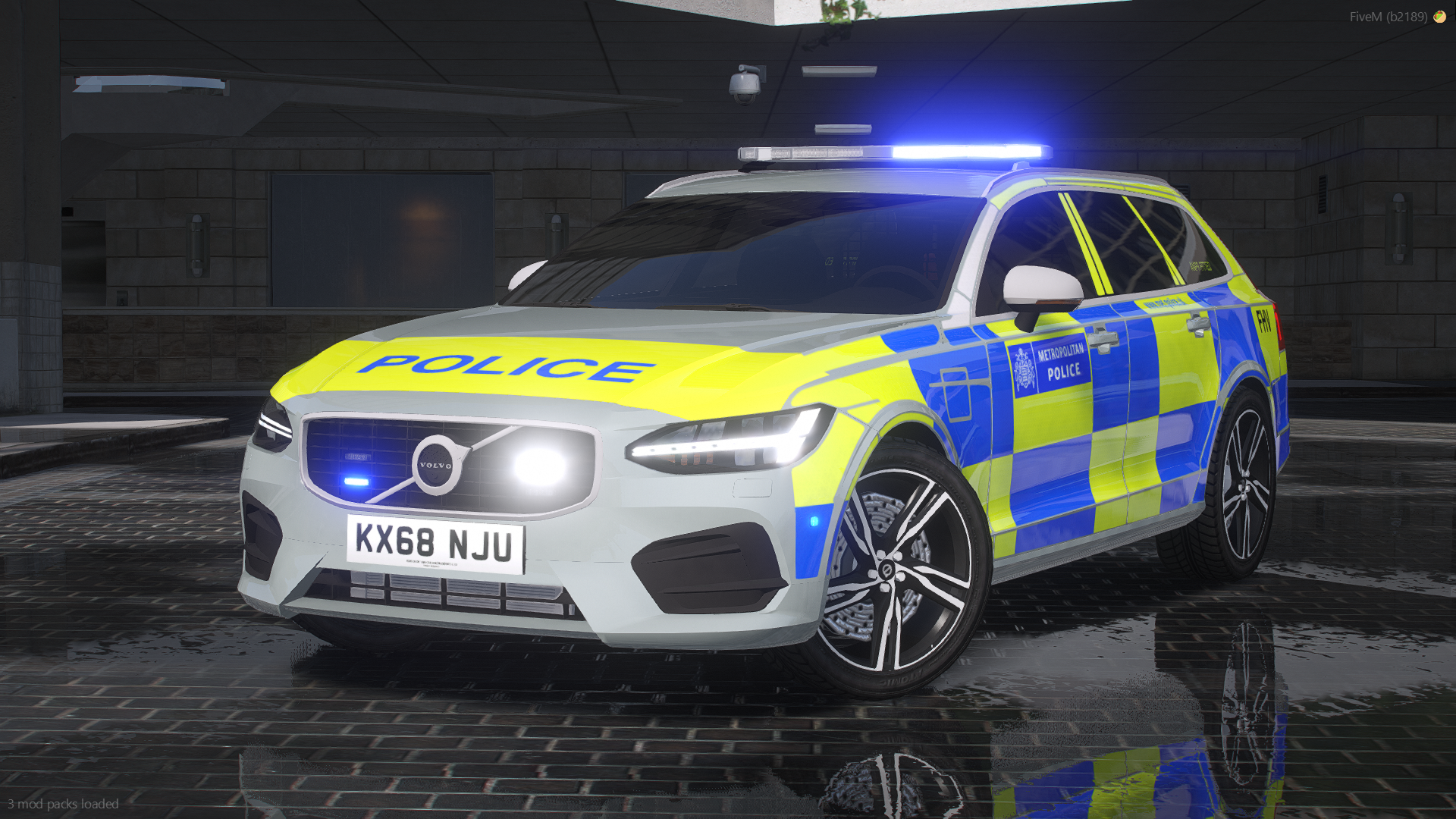 2018 Met Police Volvo V90