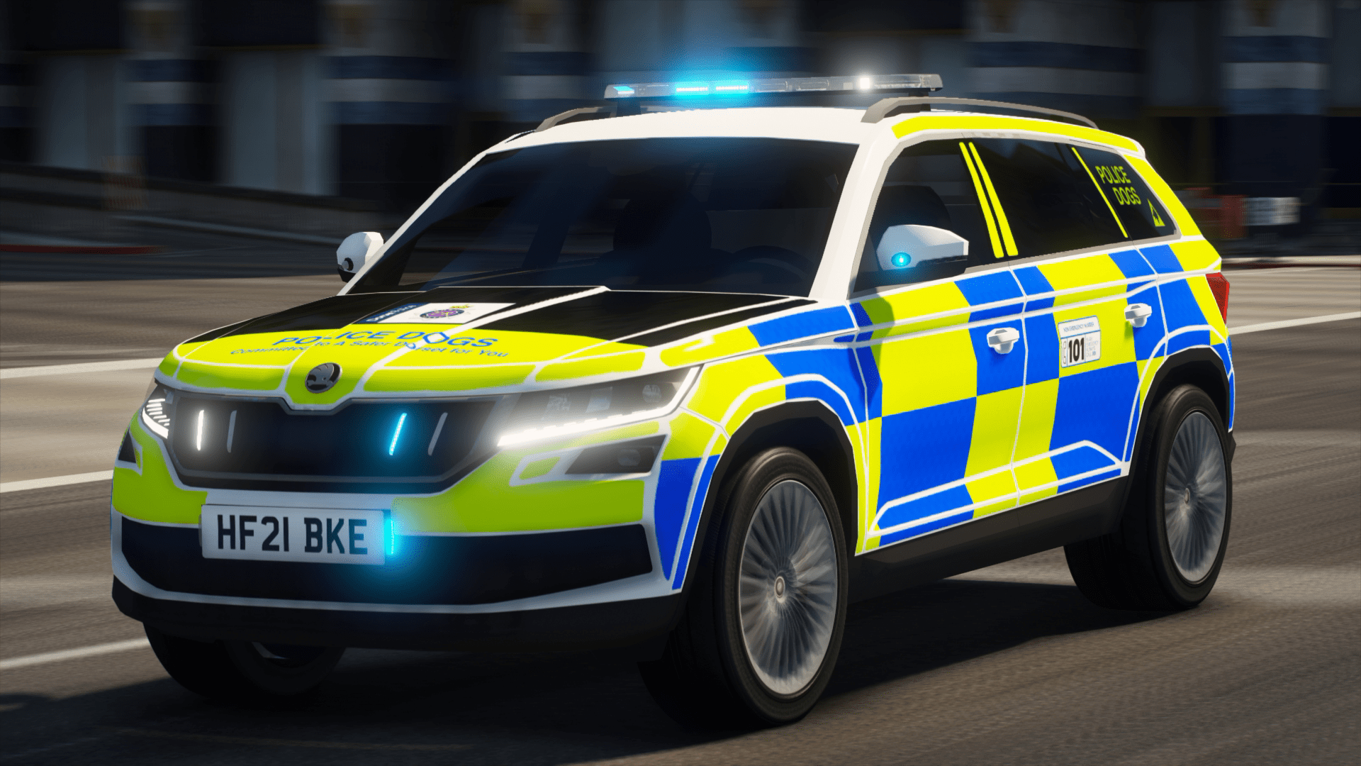 2021 Dorset Police Skoda Kodiaq DSU