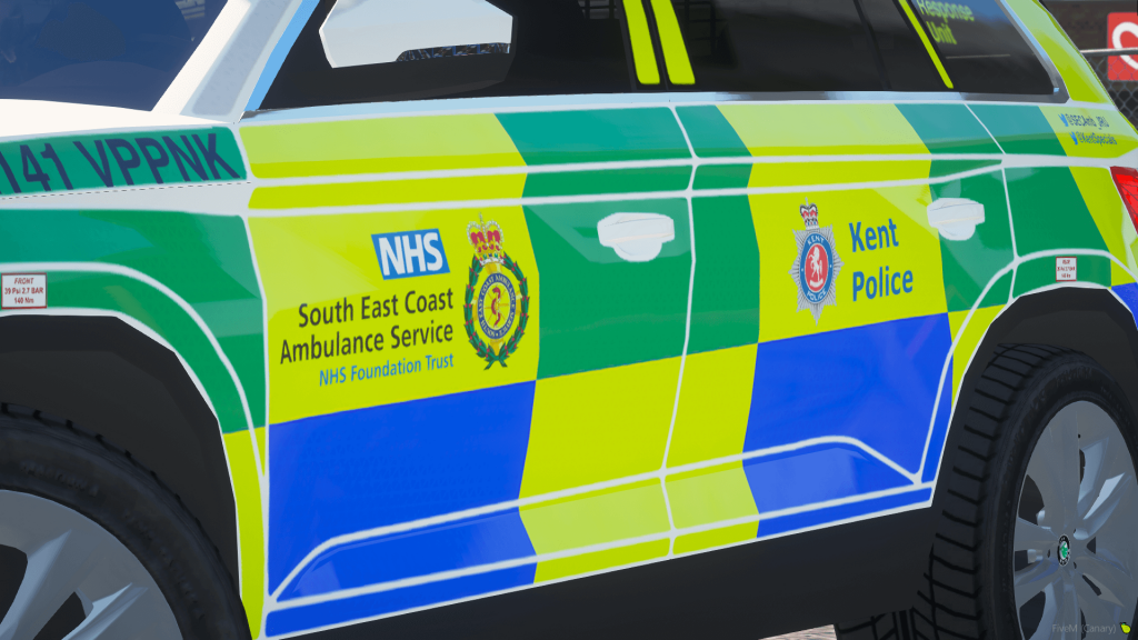 Kent Police / SECAmb JRU Skoda Kodiaq | Rellent